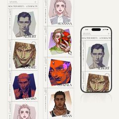 一次創作キャラクターまとめサイト制作