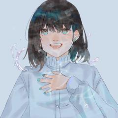 透明感のあるイラスト