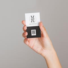 ヘアーサロン様　ショップカード