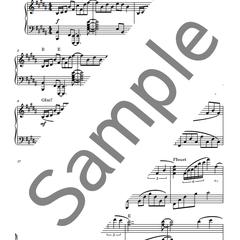 ピアノソロ用譜面