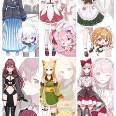 Vtuber立ち絵