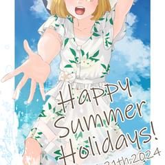 暑中見舞いイラスト