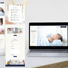 乳幼児睡眠コンサルタント様のWebサイト制作