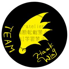 レーシングチーム風ロゴ