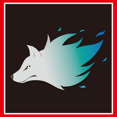 【21】狼炎のイラスト