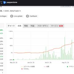 オリジナルEAの成績