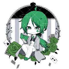 トランプ擬人化(クローバー)