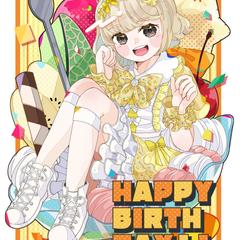 生誕イベントTシャツイラスト
