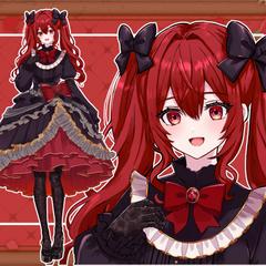 IRIAM用全身立ち絵｜キャラクターデザイン込み