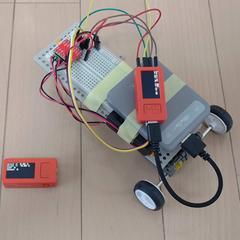 M5StickCPlus2台でラジコンカー