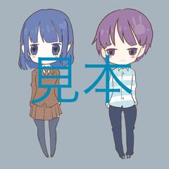 デフォルメキャラのアイコン用イラスト作成