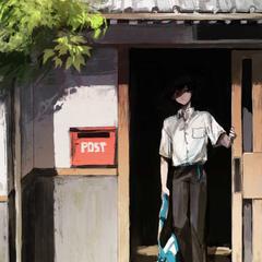 背景付き一枚絵