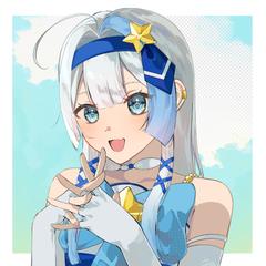 バストアップ＋簡易背景