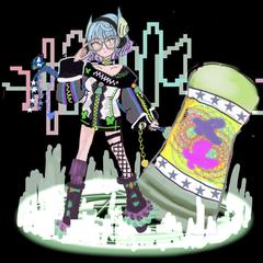 魔法陣からの登場