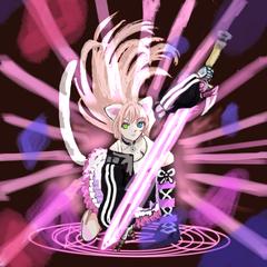 魔法陣から登場