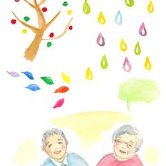 色が消えてしまいがちな水彩画等のスキャン