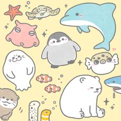 自主制作　海の生きものたち