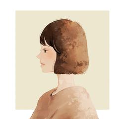 横顔