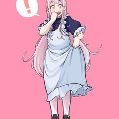 メイドイラスト　立ち絵