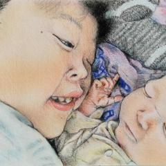お兄ちゃんの優しいまなざし