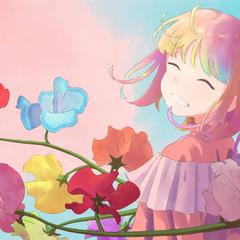 イラスト①「スイートピー」