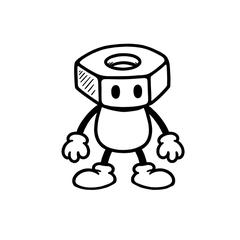 【iPad版イラレ】手描き風イラストを丁寧にトレースしました