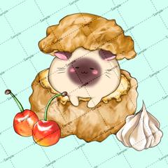 ゆるふわもっちりアイコン制作