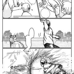漫画サンプル（勢いあるシーン）