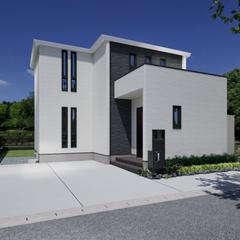 一般住宅建物・外構パース