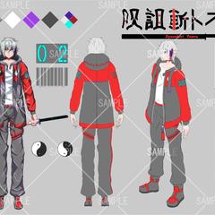 キャラクター立ち絵・三面図
