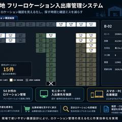 製造現場の在庫場所を見える化する管理システム