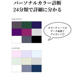 24分類で詳細に分かるパーソナルカラー診断