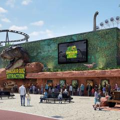 アトラクション施設のデザインパース