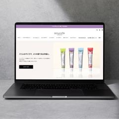 美容品Shopifyサイト