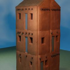 粘土の家（CG）