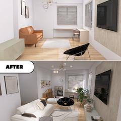 Before→After｜小さいお子さんがいるインテリア提案