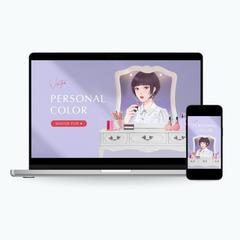 Match type様 自社紹介HPの制作