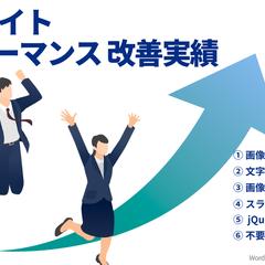 WordPressサイトのパフォーマンススコア 改善実績