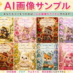 あなたもこんな画像を短期間で量産できるようになります！
