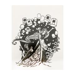 ラプンツェルの切り絵