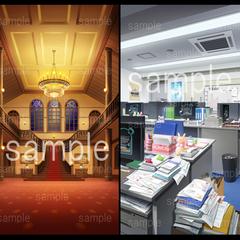 「水面鏡のその先にAnother」配信背景