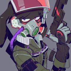 オリジナルキャラクターイラストサンプル