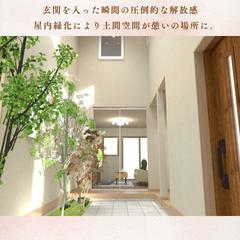 設計案「緑に寄り添う住宅」