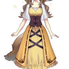 Live2D練習用立ち絵