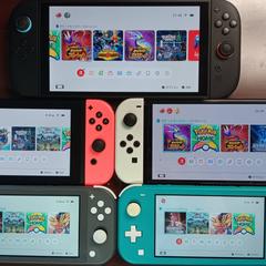 Switch、Switch2を合計で5台所有しています！