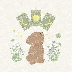 ご依頼 占い カードと犬