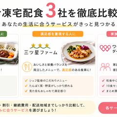 冷凍宅配食の比較SEO記事を執筆