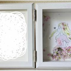 本物の桜で描く桜の妖精さん(ギフト)