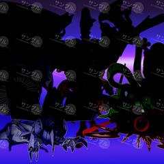 依頼絵(5体分の敵デザイン)