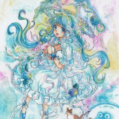 水彩イラスト制作